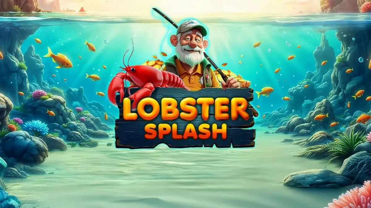 Lobster Splash slot game underwater theme display